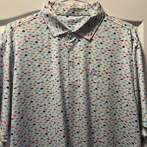 XXL Dino Rhoback Golf Polo